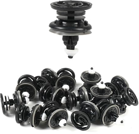 OTUAYAUTO 7L6868243 Clip per rivestimento porta per T5, Golf 5 6 7, A4 A5 A6 - clip di fissaggio 20 pezzi