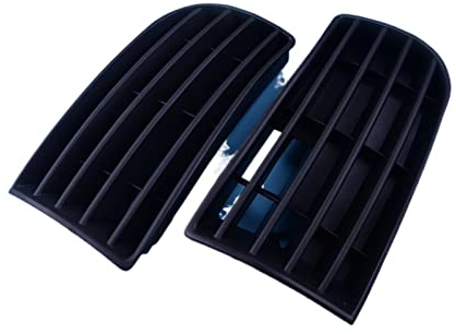 JUNOOS Nebelscheinwerfergitter Für VW Für Golf 5 MK5 2004 2005 2006 2007 2008 1 Paar Links Und Rechts Vorne Unterer Stoßfänger Nebelscheinwerfer Lampenabdeckungsgitter Nebelscheinwerfergitter
