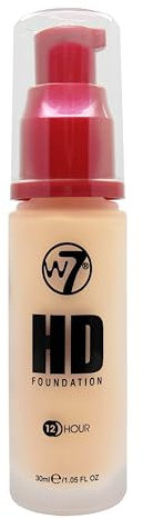 W7 HD Foundation - Vanilla