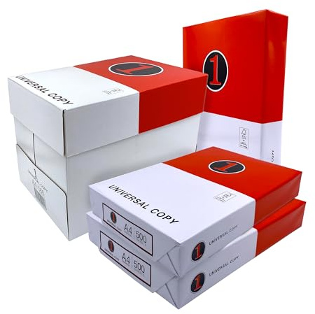 DULA Universal Copy A4 Papier - 75 Gramm - Weiß - A4 Druckpapier - 2500 Blatt
