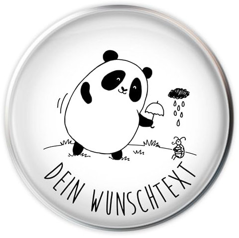 Mr. & Mrs. Panda Waschbecken Abfluss Panda Zusammenhalt - Personalisierte Geschenke, Stöpsel, Personalisierung, Stopfen, Wunschtext, Selbst Gestalten