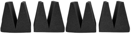 Abaodam 4stücke Schalldämmende Akustikschaumplatten Hochdichte Soundabsorber Für Studio Büro Und Home Recording Für Lärmschutz Und Klangverbesserung