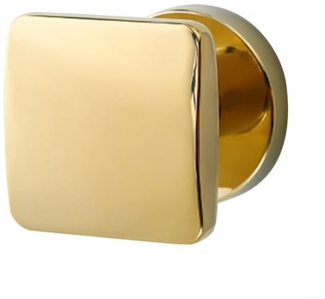Sliding Door Lock Mortise Lock Handle with Keys, Sliding Door Mortice Lock, Pocket Door Lock Invisible Recessed Door Handle for Barn Wood Furniture Hardware ﻿(Gold)