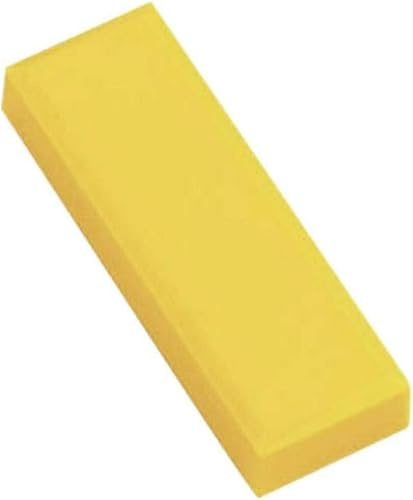 Magnete Papiertiger Rechteck Größe (B x H): 54 x 19 mm, Haftmagnete für Whiteboard, Kühlschrankmagnet, Magnettafel, Magnetwand, Magnet Rund (Gelb, (B x H): 54 x 19 mm | 10er Pack)