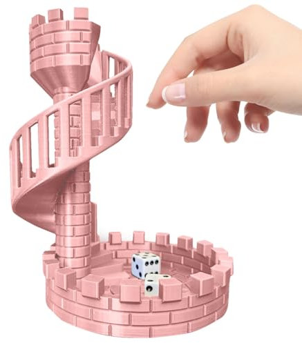 Würfelturm | Würfelturm Schloss | Schreibtischdekoration, Würfelburgturm | Miniaturspiele Und Brettspiele | Würfelturm, Burg, Siebturm, Ornamente, Antikes Römisches Burgthema, Würfelrolltur