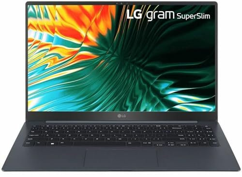 LG Portátil superdelgado de 15 pulgadas (13 mm), HW TPM Window 11 PRO, CORE Ultra 7, 16GB DDR, 1TB SSD, OLED, reconocimiento facial, MIL-STD 810G
