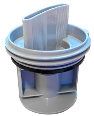 Flusensieb Waschmaschine Blau, Universelles Waschtrockner Filter Flusensieb, Filtersieb für Münzen Knöpfe usw.