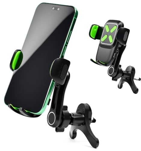 YBCCBY Car Phone Holder, 360°Rotation Car Phone Mount Adjustable Mobile Phone Mount Hook Air Vent Cradle Mobile Phone Automobile Cradle Air Vent Phone Mount Cradle Hook for 4.7-7.2Inch Smartphones