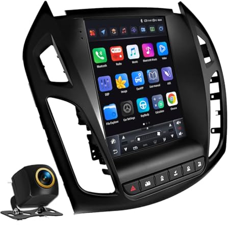 Carplay Car Stereo For Ford Transit/Tourneo connect 2013-2018 32GB DAB+Radio 9Android 14 Auto GPS Sat Nav Bluetooth Player Audio Video Player GPS (2GB RAM+32GB ROM)