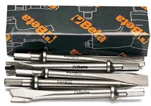 Beta 1940/S5 - Serie di 5 scalpelli per martelli scalpellatori 1940