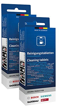 Bosch 10 x 2 Cleaning Tablets for Siemens Neff Gaggenau 00311979 Coffee Machines