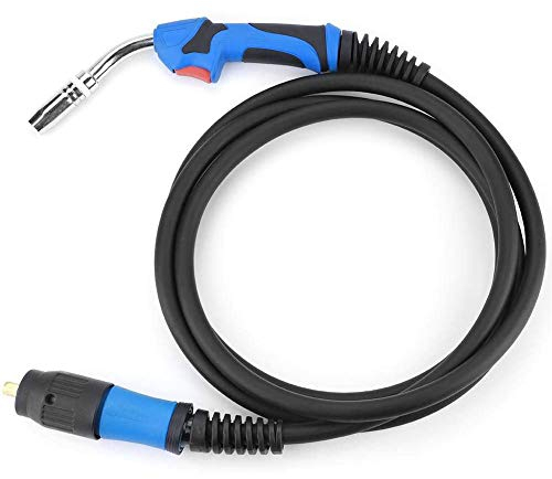 MB25AK MIG Schweißbrenner, Schlauchpaket Schutzgas Welding Torch Gun Hals mit 4 m flexible Kabelschweißpistole für MIG/MAG Schweißgerät Kohlendioxidschweißen