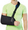 Fasola Fascia Supporto Braccio, Tutore Braccio Tutore Spalla Destro e Sinistro, Reggibraccio Ortopedico per Polso Ingessato - S