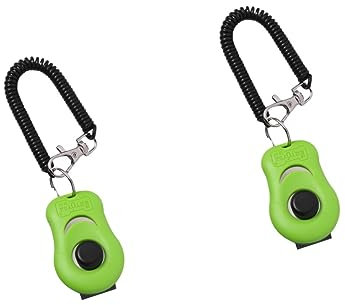 POPETPOP 2 STK Hundesachen Clickertraining Für Hunde Clicker-Set Für Das Welpentraining Hundetraining Welpen Essentials Pferdetrainings-clicker Vogeltrainingsklicker Pfeife Knopf