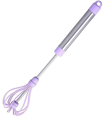 Ciieeo 1stück Manueller Eierschläger Mit Ergonomischem Griff Multifunktionaler Einstellbarer Schneebesen Für Eier Butter Und Spülmaschinenfest Silikon-ei-mixer Für Küche