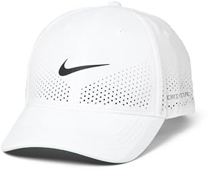 Nike Dri-Fit ADV Club Strukturierte Swoosh-Cap, White/Black, FB5636-100, L/XL
