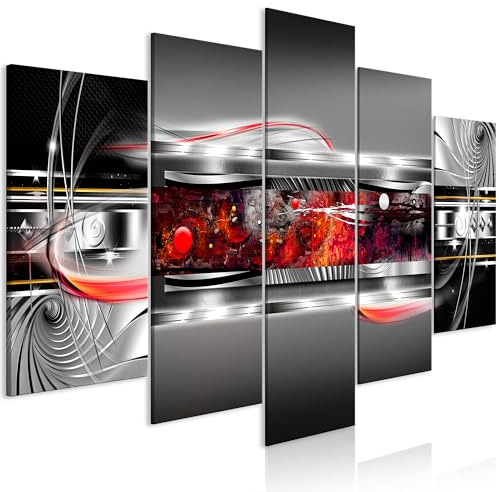 B&D XXL Acrylglasbild 200x100 cm 5 Teilig Wandbild auf Acryl Glasbilder Kunstdruck Moderne Acrylglas Platte Wanddekoration Geschenke Heimdekoration Glasbild a-A-0692-k-n