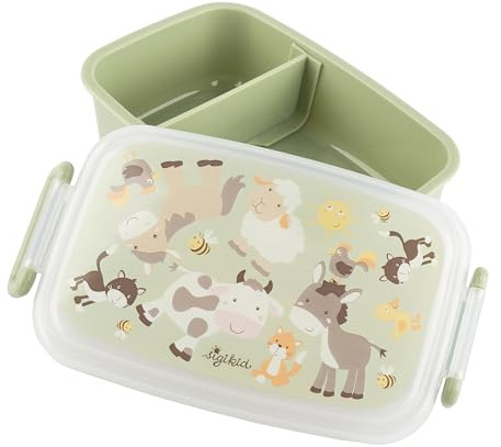 Sigikid Fiambrera para niños, diseño de granja