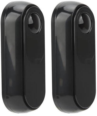 Wireless Gate Photocells Sensor, Infrared Gate Safety Beam Sensor Garage Door Security Driveway Alarm System, for Automatic Swing Sliding Gate Openers