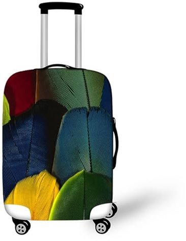 Muiuou Elastisch Kofferschutzhülle, 3D Muster Gepäck Cover Reisekoffer Hülle Trolley Case Schutzhülle Kofferschutzbezug Waschbare Staubdichte Kofferbezug (XL (30-32 Zoll),Stil 2)