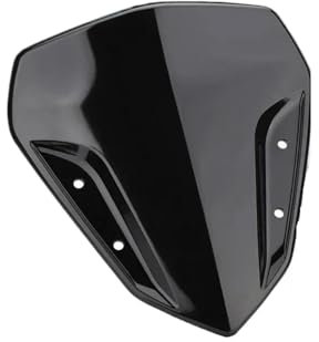 WWHUMM Windschutz Scheibe Motorrad Handschutz Windschutzscheibe Schutz Griff Schutz Windschutzscheibe Handschutz Guards Für NVX155 AEROX155 Spoiler Deflektor(Black)