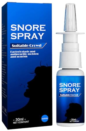 KOAHDE Antirronquidos Spray Ronquidos Soluciones,Gotas para Dormir Mejor,Solución Eficaz para los Ronquidos,Natural Stop Snoring Spray,Antirronquidos en Spray Nasal Antironquidos,30ML