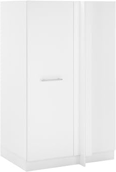 Laundreezy Mehrzweckschrank, Weiß - Vielseitiger Allzweckschrank für Waschküche & Hauswirtschaftsraum - 100 x 162 x 68 cm (B/H/T)