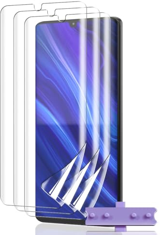 Teenrpov Schutzfolie für Huawei P30 Pro, 3 Stück Weiche TPU Folie [Nicht Panzerglas] Displayschutzfolie Kompatibel mit Huawei P30 Pro, HD/Klarsicht Displayschutz, Kratzfest,Anti-Öl