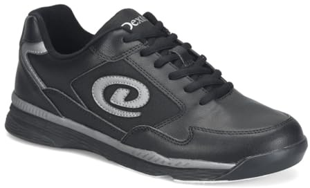 Dexter Mens Ricky V Wide Bowling Shoes- Black/Alloy 11