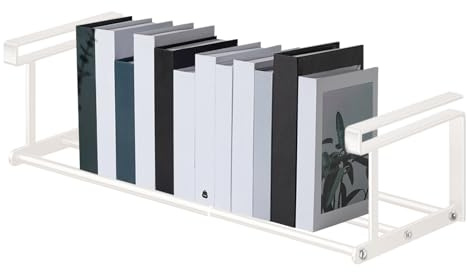 Cesta para debajo del estante – Cesta debajo del armario | Canastas inferiores | Estantes telescópicos antideslizantes resistentes | Bandeja ajustable para fregadero de cocina, taquilla, tocador, RV