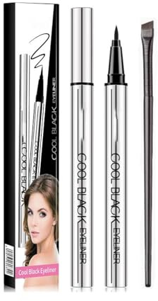 Langhaftender Eyeliner – Leicht, wasserfest, wischfest, 24 Stunden lang gleichmäßiges Auftragen, ultra-cremige und seidig-geschmeidige Textur (1 pcs)
