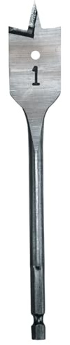 Milwaukee Accessory 48-27-1001 1 Flat Boring Spade Bit