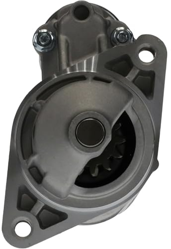 RAREELECTRICAL 12V Starter Motor Compatible with Gc2400 Gc2600 Gc2410tlb Gc2610tlb 2008-2012 Compact Tractor Loader Backhoe Iseki 1.1L E3112 Diesel 228000-8160 368543M91 S114370
