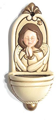 SHAN Acquasantiera Angelo Mani Giunte 1 Stella