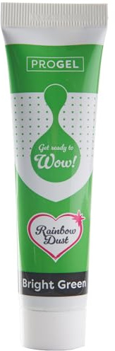 Rainbow Dust ProGel® Concentrated Paste Food Colouring - Bright Green