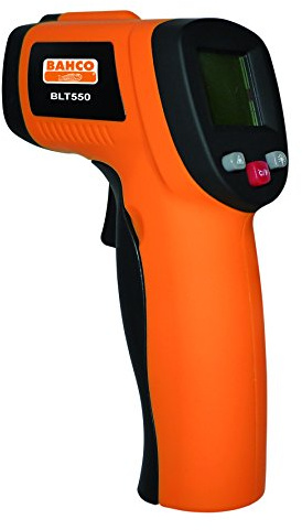 Bahco Lazerinis termometras -50ºC +550ºC tikslumas ±1.5% arba ±1.5 ºC