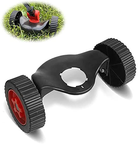 JAHQLIGHT JAHQ 800W Cortabordes Batería electrico Desbrozadora con Cuchillas Metal y 24V Potente cortacesped Cortacésped Inalámbrica, Desbrozadora Electrica Ruedas Accesorias