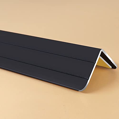 Profilé d'angle 1,8 1,5 1,2 M Garde D’angle Murale, Ailes De 38 Mm En Forme De L Protecteur De Rebord Nez De Seuil De Fenêtre, Angle D’aluminium Encadrement De Porte Bande De Garniture De Bord ( Color