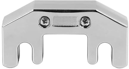 Runder Zwei-Loch-Dämpfer, Cello-Übungsdämpfer für Bogen und Saiten, Rauschunterdrückung, Metall-Cello (SILVER)