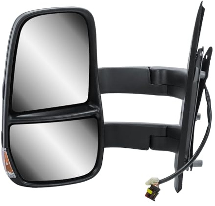 Außenspiegel Links Spiegel Langer Arm Elektrisch und Beheizbar mit Blinker Für IVECO Daily LKW 2014-2024