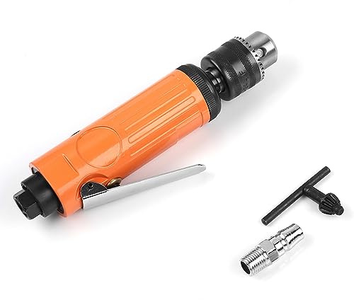 Taladro neumático de alta velocidad KP556 de 3/8 - Herramienta neumática ergonómica para ingeniería de precisión - Ideal para el mantenimiento de muebles y maquinaria