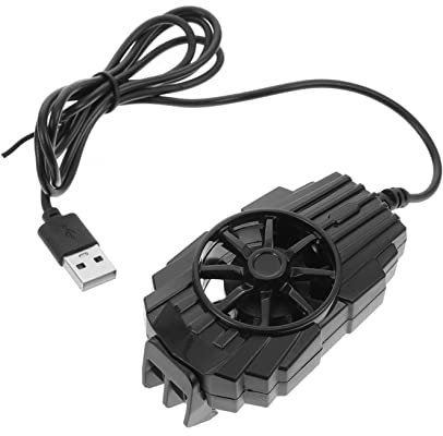 ELAYARD G6 Mobile Phone Cooler Adjustable Phone Cooling Clip for Gamers Portable Turbine Cooling Fan for Streaming Compatible Smartphones