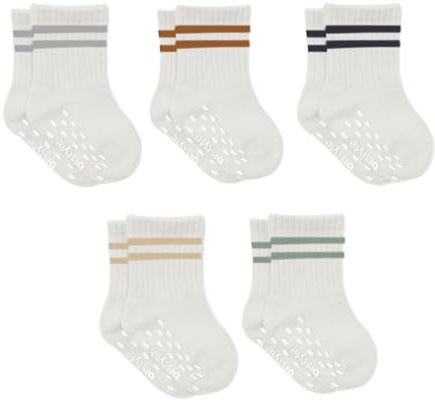 bistyle Ekologisk bomull, stoppstrumpor, småbarn, baby, ABS, halkfria strumpor, schackbrädemönster, halkfria strumpor för nyfödda, pojkar, flickor, tennisstrumpor, sportstrumpor