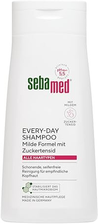 Sebamed Every-Day Shampoo 400 ml, shampoo per capelli per donna e uomo, pulizia delicata e senza sapone per cuoio capelluto sensibile, particolarmente delicato grazie alla formula con tensioattivi