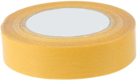 Cabilock Ruban Adhésif Double Face Toile Jaune Résistant Et Antidérapant Bande Adhésive Forte Pour Couture Isolation Et Assemblage Polyvalent