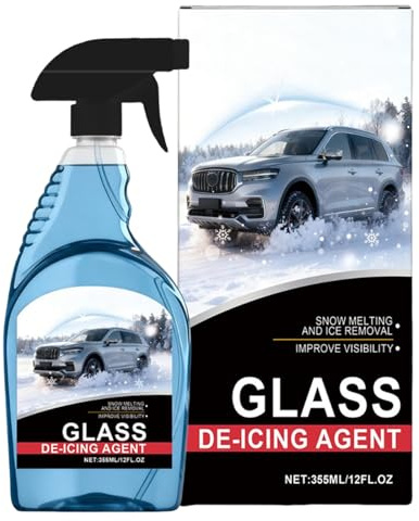 Generisch Dégivrant pour pare-brise, 355 ml, dégivrant et dégivrant – Spray de dégivrage | Convient pour les camions, les pare-brises, les rétroviseurs extérieurs, les phares, les serrures de porte et