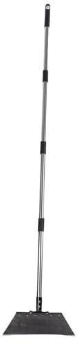 Odorkle Pala da Giardino, Pala Piatta in Acciaio Resistente con Lunghezza Regolabile da 47 Pollici per Diserbare Scavare la Rimozione del Ghiaccio, Raschietto per Pavimenti Multifunzionale con