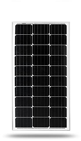 Solarmodule Monokristallin Solarpanel Solarzelle Photovoltaik Solar PV Mono (100W)