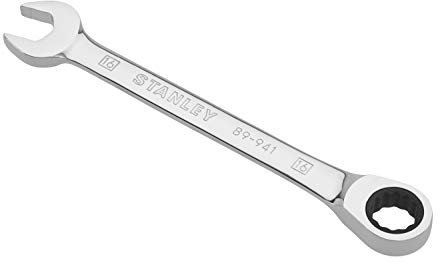 STANLEY 4-89-941 Chiave Combinata a Cricchetto Maxi Drive Plus, 16 mm