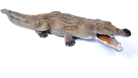 Franzbogen, Krokodil, Ziel BZW. Zielscheibe für den Bogensport